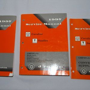 1997 Chevy Cavalier Pontiac Sunfire GM Manuals